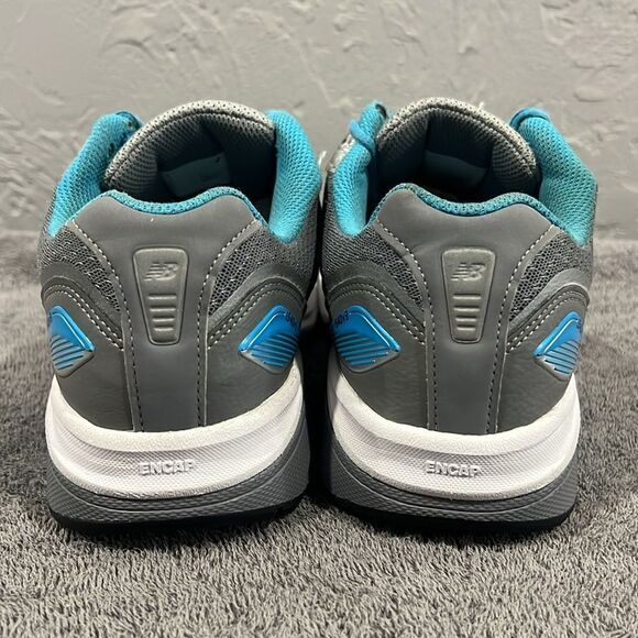 🔥🔥 NEW BALANCE 1540v3 Running Shoes Women Sz 9.5 (2E) Gray/Aqua - EUC - Picture 8 of 14